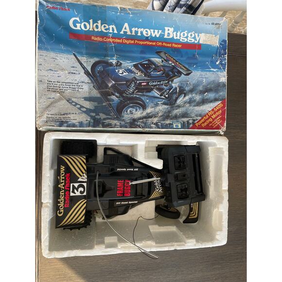 Golden Arrow Remote Control Radio Shack RC F10 Frame Buggy - Picture 3 of 16